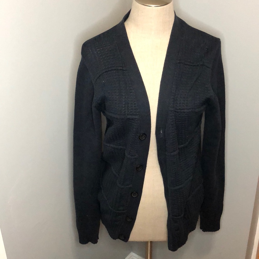 Oscar De La Renta Cable Cardigan Sweater